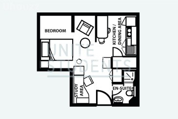 Advantages of en-suite rooms in Luton student housing,Luton city center student flat rents