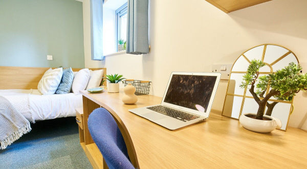 Furnished vs unfurnished student apartments in London,Parking spaces in London student apartments.