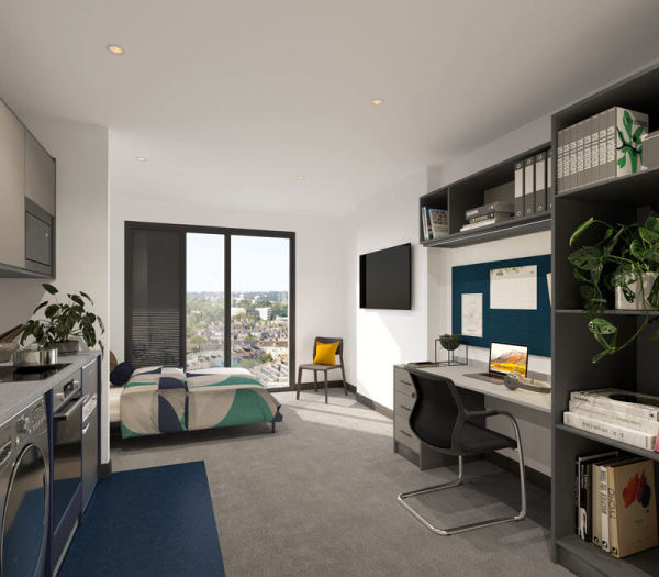 Student studio apartments in Newcastle upon Tyne,Newcastle upon Tyne student accommodations near public transport.