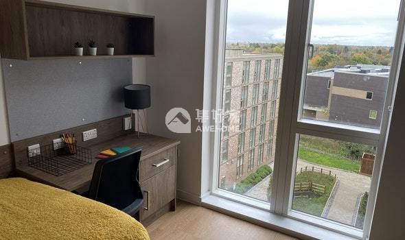 London student accommodation near top universities,London student flats with a balcony.