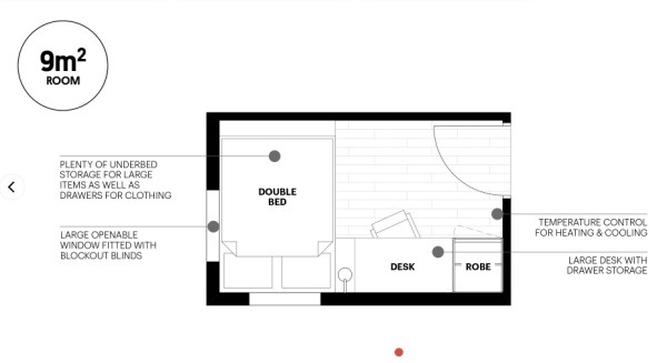 Preston student accommodation application process,Preston student housing early bird discounts