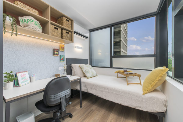 Student studio apartments in Singapore,Pricing for student flats in central Singapore