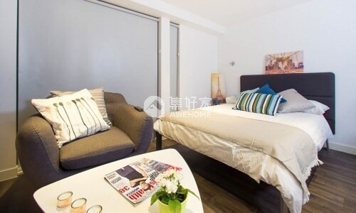 Safe areas in London for international students to live,London student flats with a balcony.