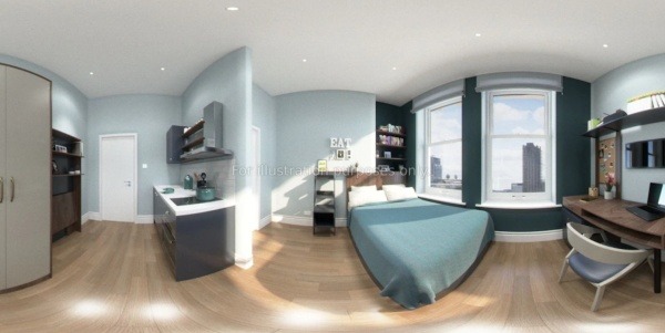 London student accommodation contracts explained,Price range for student penthouses in London