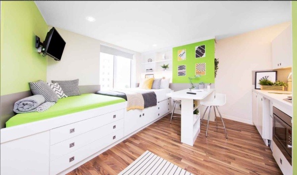 Advantages of en-suite rooms in London student housing,Shared student flat monthly costs London