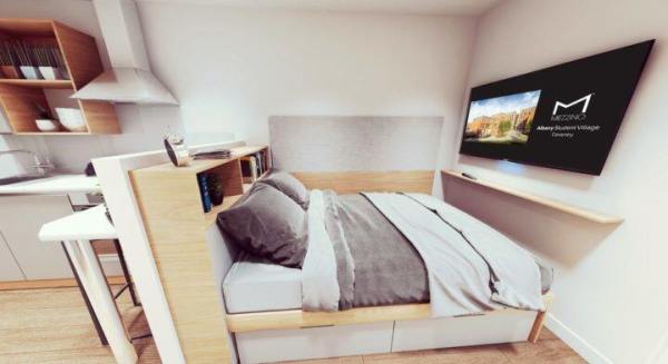 Oxford student accommodation safety features,Oxford city center student flat rents