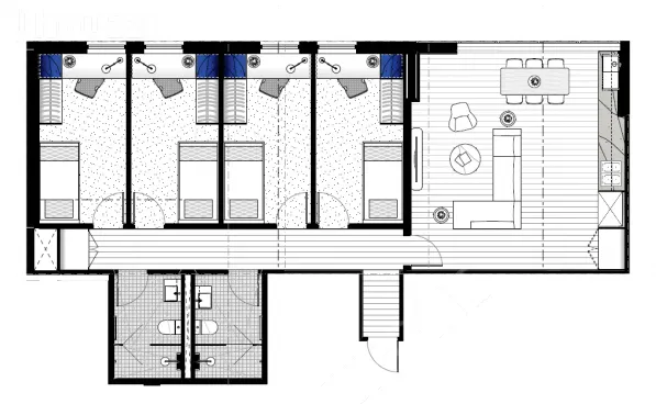 墨尔本租房dwell Village Melbourne City