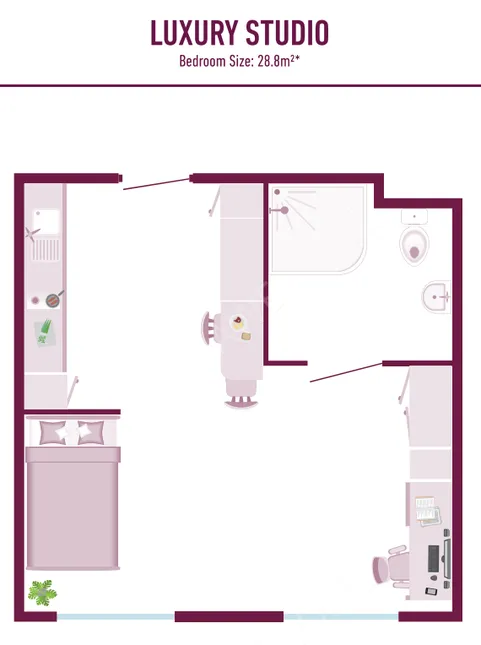 吉爾福德租房Bankside Student Living – Guildford