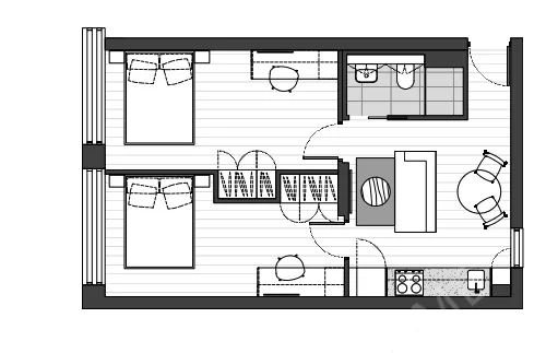 墨尔本个人房屋租房[个人房屋]University Square