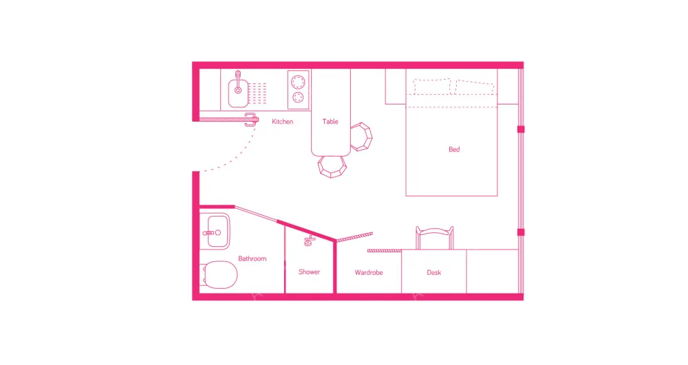 墨尔本个人房屋租房[个人房屋]Scape Swanston