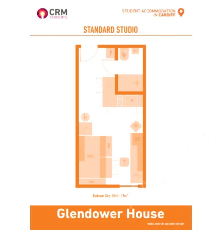 卡迪夫网红公寓租房[网红公寓]Glendower House – Cardiff