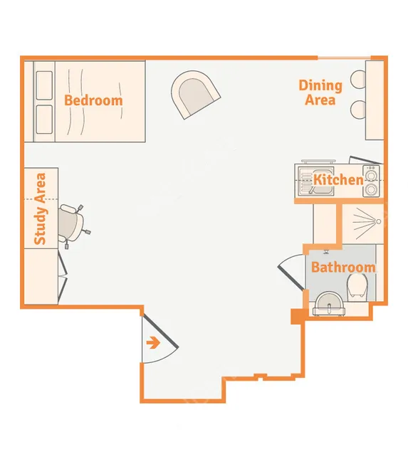 兰卡斯特网红公寓租房[网红公寓]St Leonards House