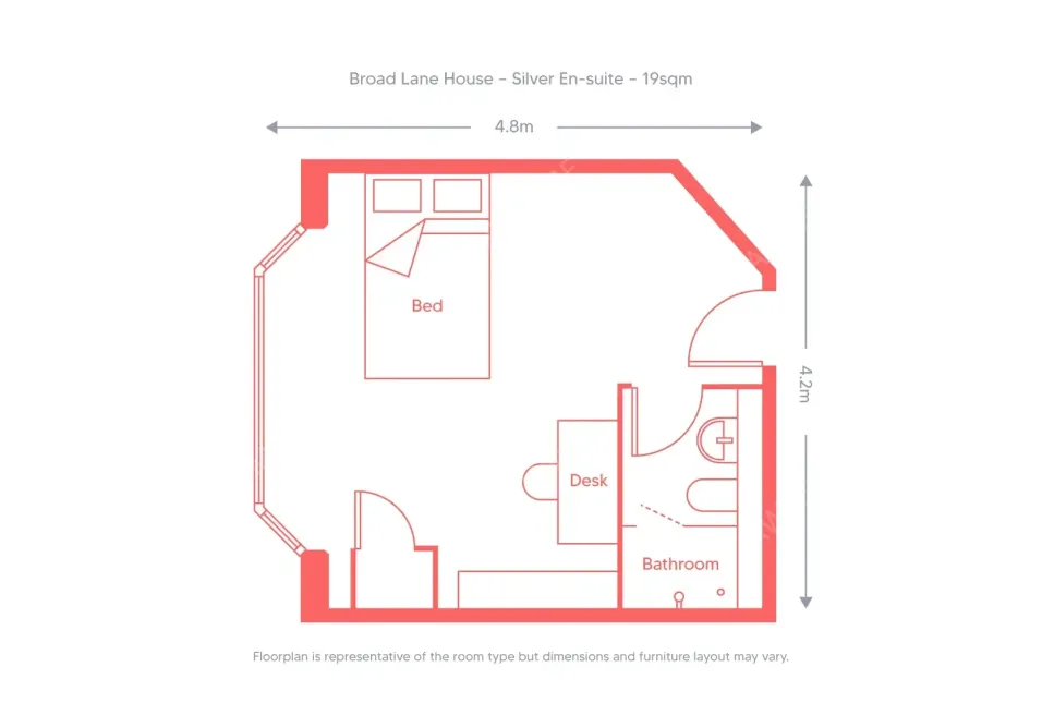 考文垂租房Broad Lane House