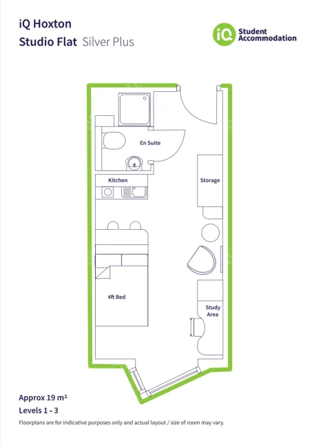 伦敦酒店式公寓租房[酒店式公寓]iQ Hoxton