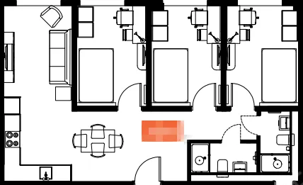 謝菲爾德租房Vita Telephone House