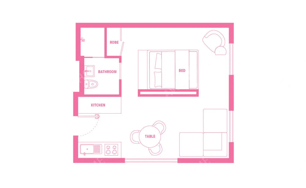 墨尔本个人房屋租房[个人房屋]Scape Franklin