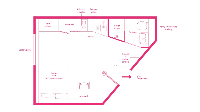 布里斯班酒店式公寓租房[酒店式公寓]Scape South Bank