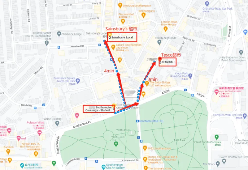 南安普顿网红公寓租房[网红公寓]Southampton Crossings