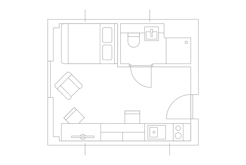 利兹个人房屋租房[个人房屋]The Edge