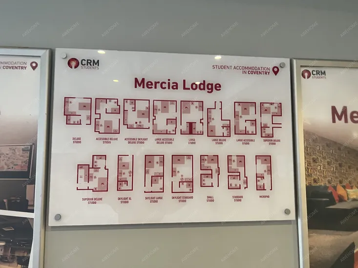 考文垂单身公寓租房[单身公寓]Mercia Lodge