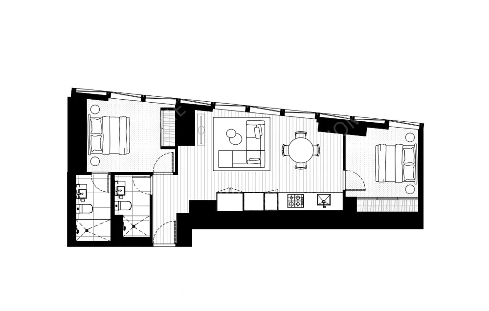 墨尔本短租房租房[短租房]Home Southbank