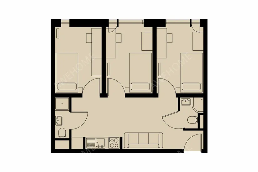 伦敦酒店式公寓租房[酒店式公寓]Chapter Lewisham