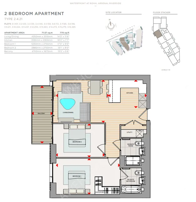 伦敦个人房屋租房[个人房屋]Royal Arsenal Riverside