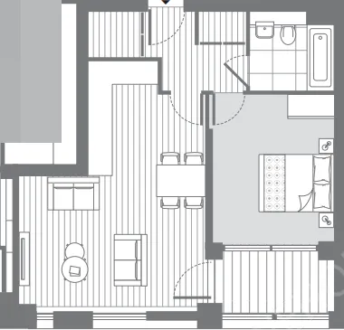 伦敦寄宿家庭租房[寄宿家庭]Orchard Wharf(Galliard)