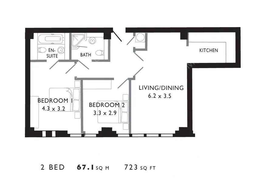 倫敦租房Romney House 2B