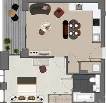 倫敦租房Silverleaf House 1B