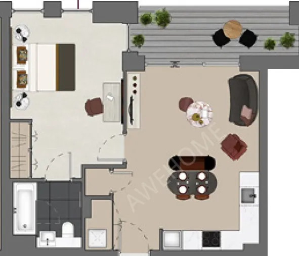 倫敦租房Silverleaf House 1B