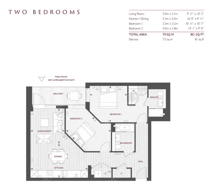 倫敦租房Yorke House 2B