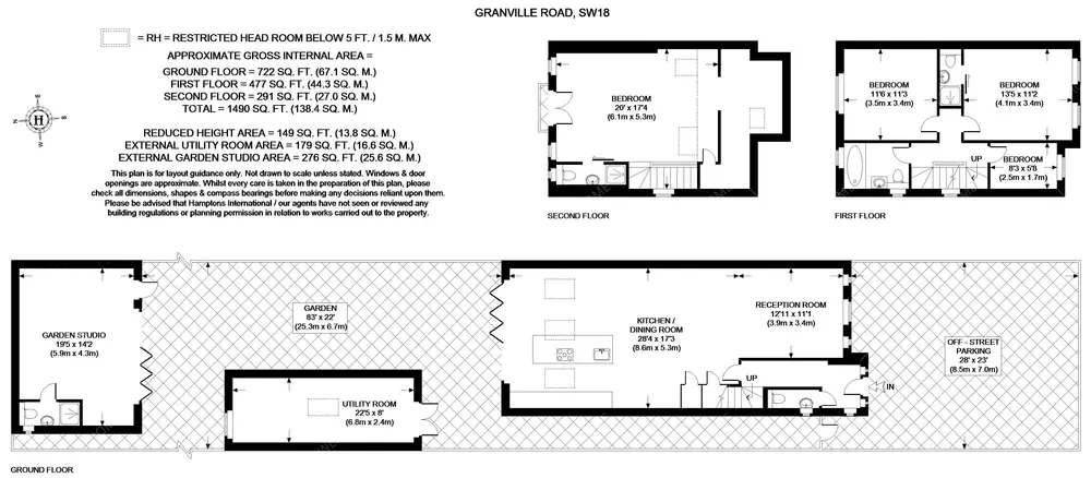 倫敦租房Granville Road 4B
