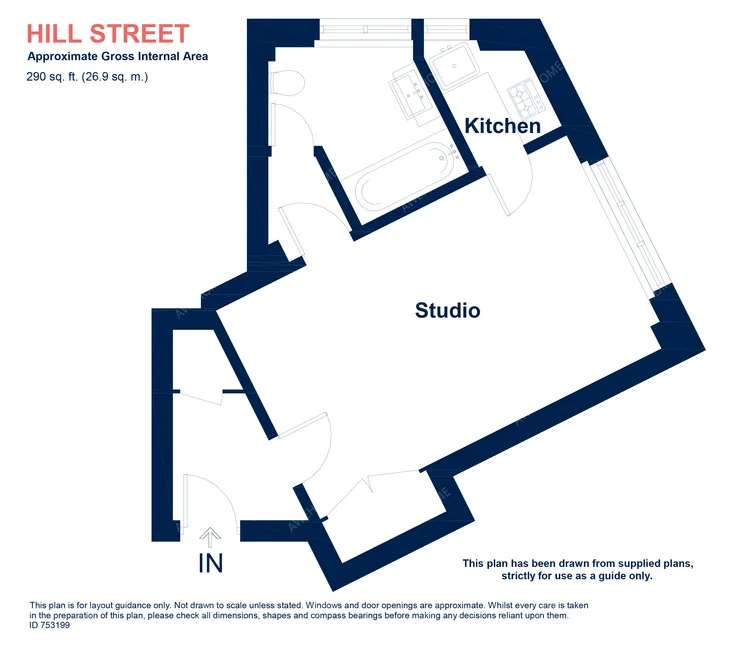 倫敦租房Hill Street NoneB