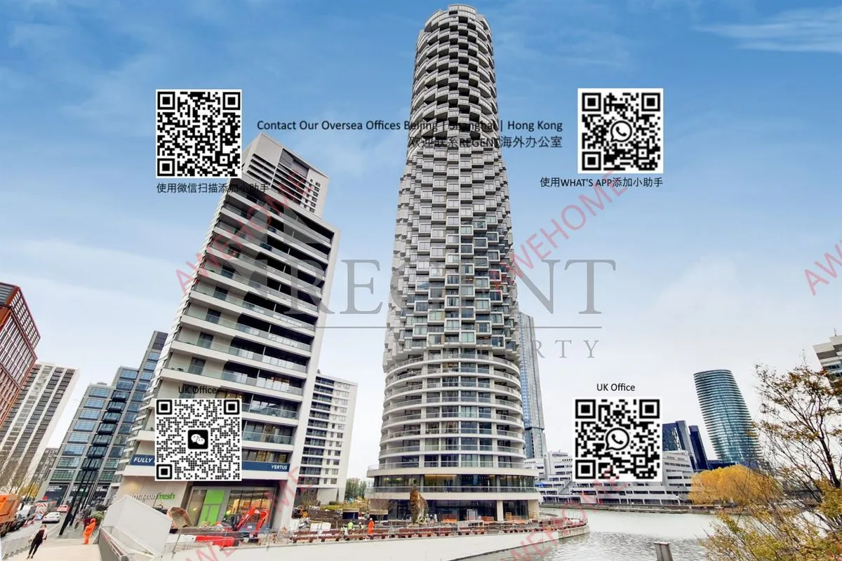 倫敦租房One Park Drive 2B