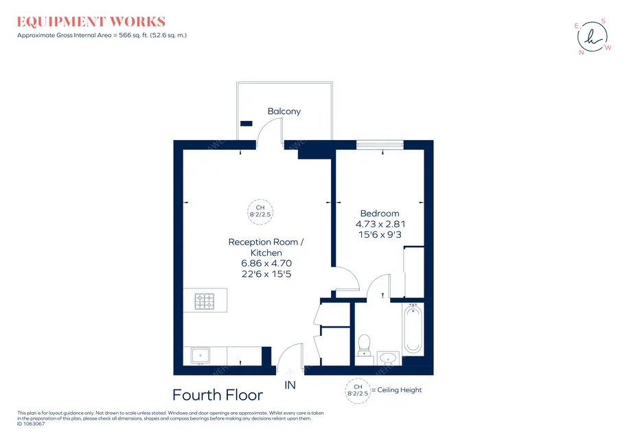 倫敦租房Vanguard Way 1B