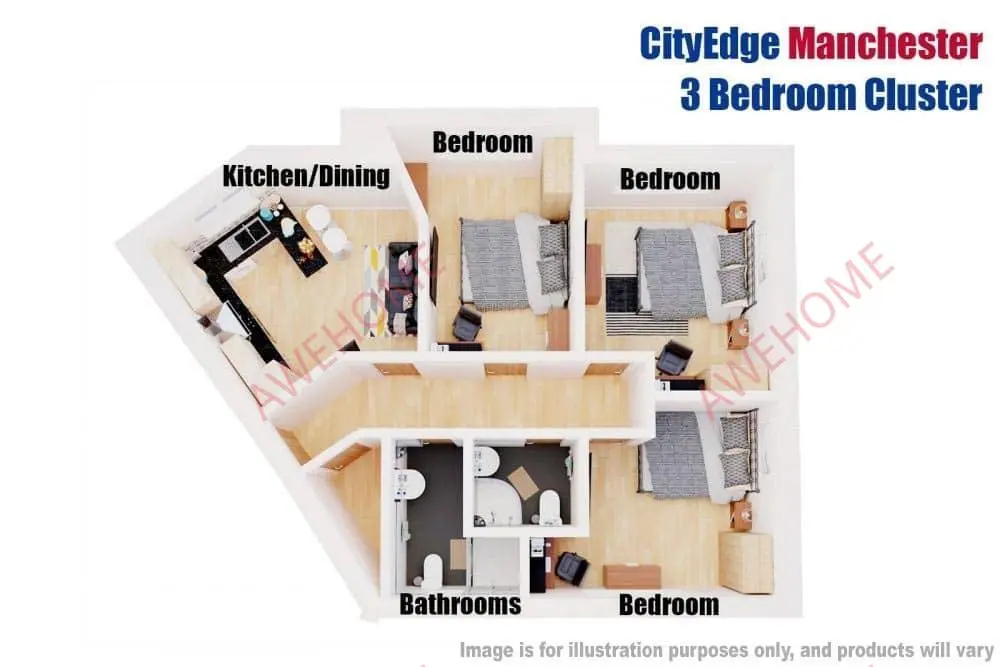 曼徹斯特租房City Edge Manchester