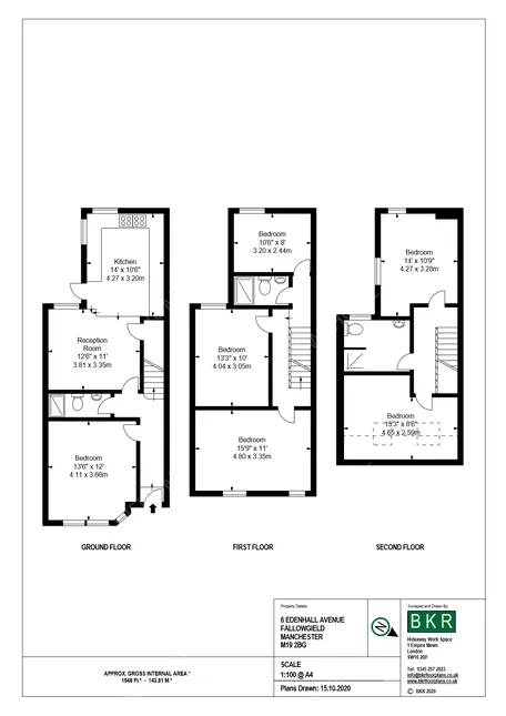 曼徹斯特租房6 Edenhall Avenue