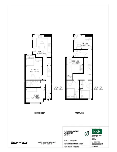 曼徹斯特租房26 Edenhall Avenue