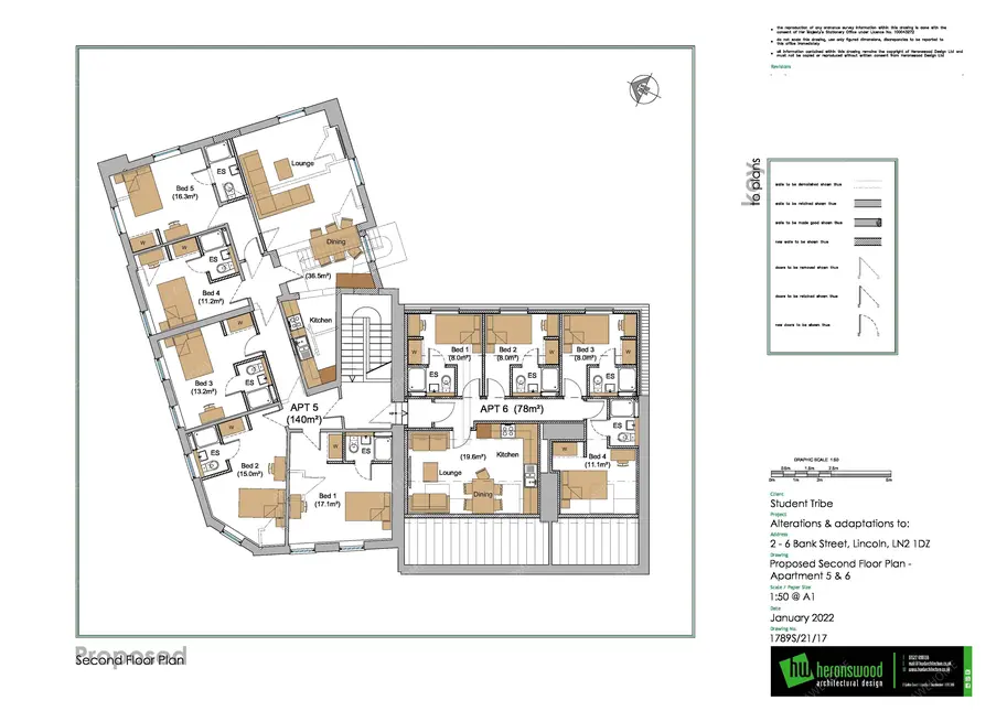 林肯租房Bank Street Flat 5