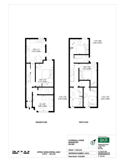 曼徹斯特租房24 Edenhall Avenue