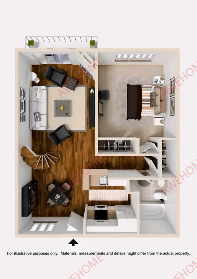 洛杉磯租房The Toluca Lofts