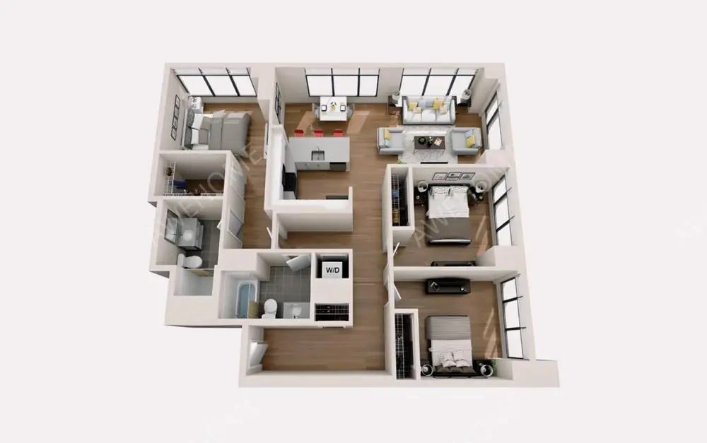 波士頓租房50 Station Landing Apartments
