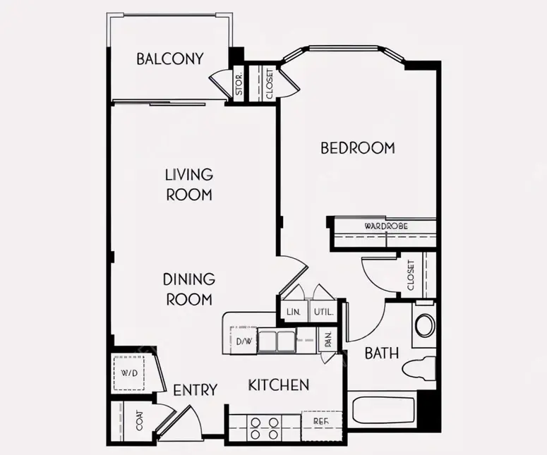 洛杉磯租房The Adler Apartments