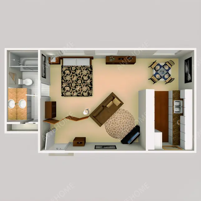 洛杉磯租房Lindbrook Manor Apartments