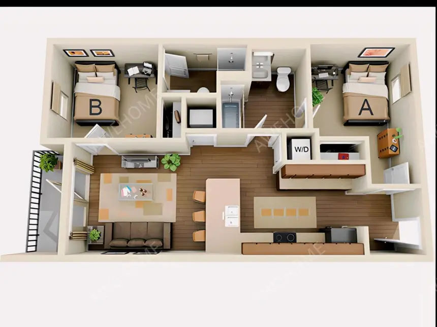 尚佩恩租房75 Armory Apartments