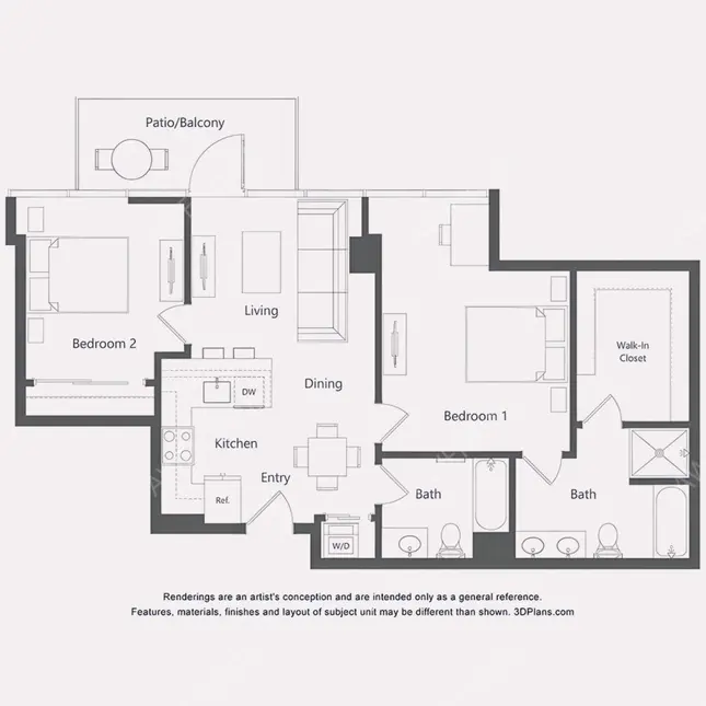 洛杉磯租房Opus Wilshire