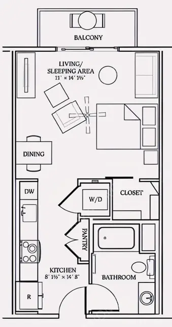 洛杉磯租房Aliso Apartments