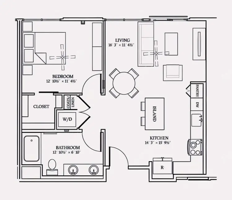 洛杉磯租房Aliso Apartments