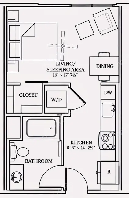 洛杉磯租房Aliso Apartments